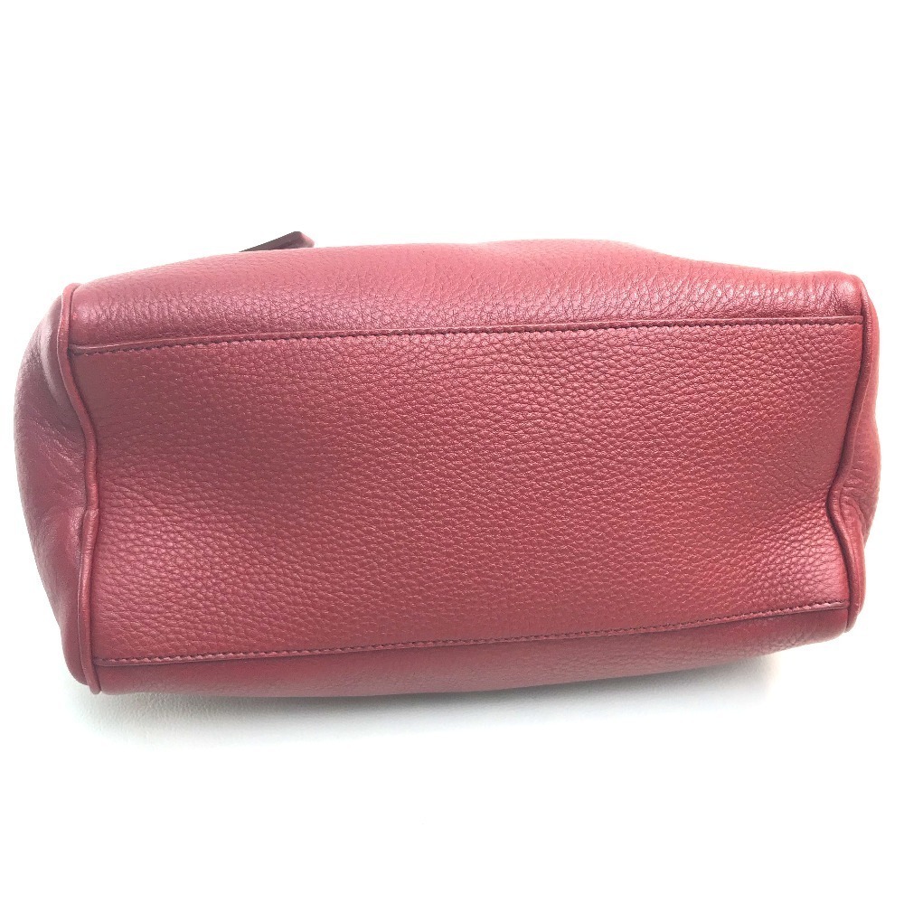 Prada Leather Pouch Red Triangle - image 4